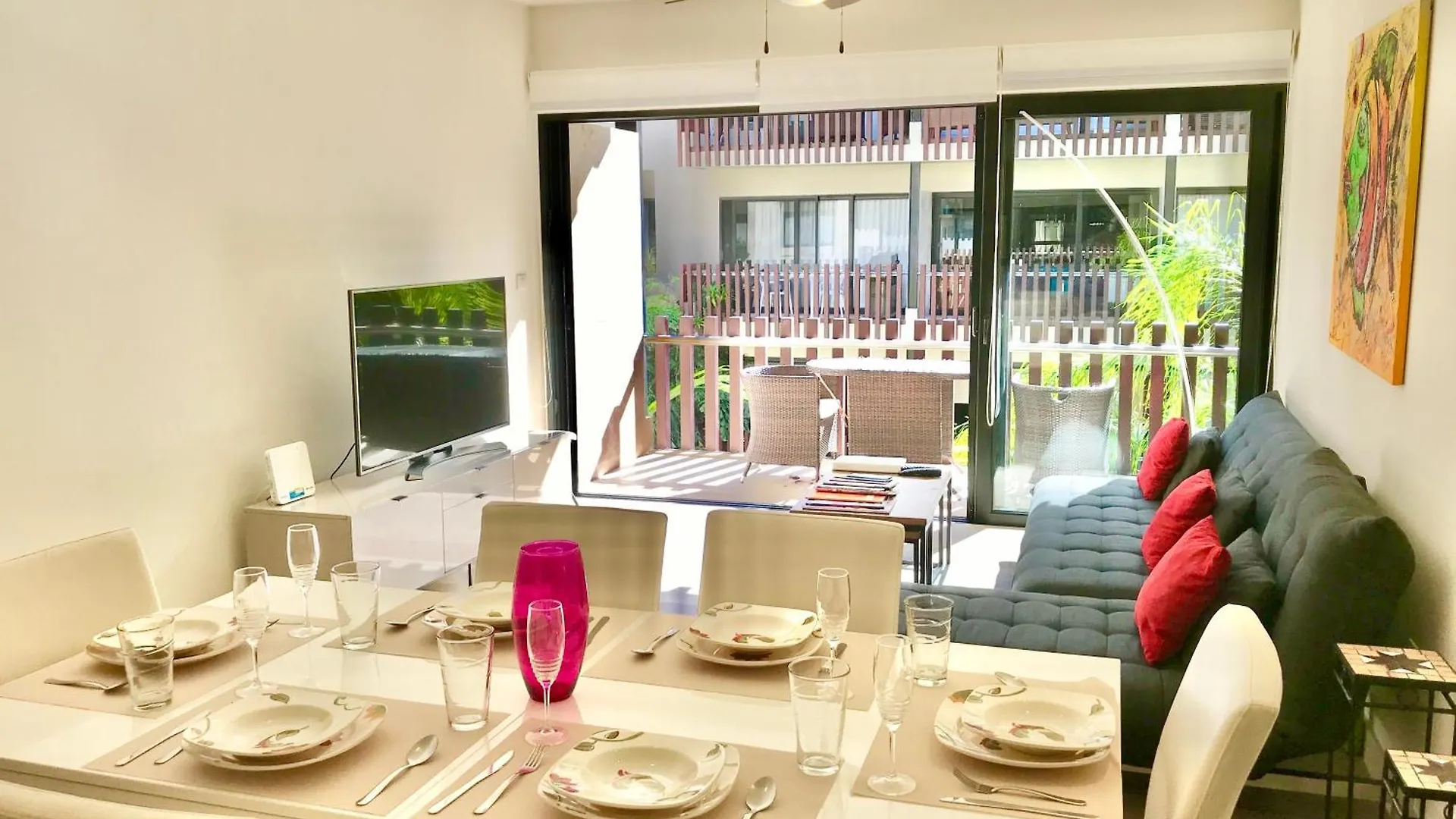 신데 델 카르멘 Beautiful Location, Large Pool And Fast 150Mg Wifi 아파트 멕시코